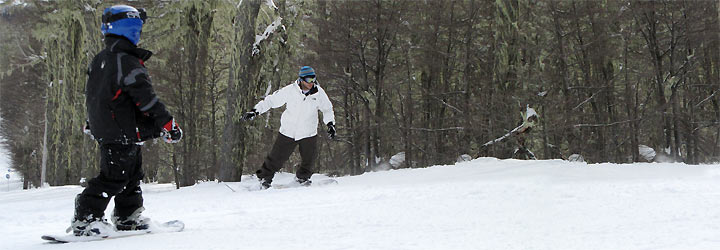 Snowboard en Chapelco - Santiago Gaudio